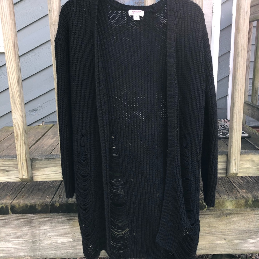Distressed Cardigan - Picture 2 of 4